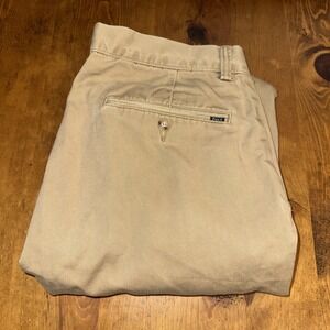 Polo Ralph‎ Lauren Pants Mens 33x32 (32x31.5) Khaki Relaxed Fit Chino